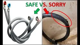 Why Washing Machine Hoses Leak, How To Install A New Hose, And All About A New Flood Prevention Hose