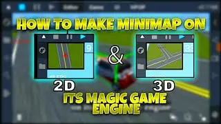 How to make minimap on it's magic game engine | tutorial #1 | udaygamedev #itsmagic #uday #tutorial