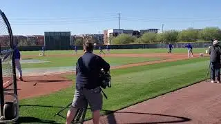 Cubs infield practice #2 2-12-20