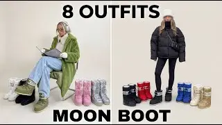 How to Style Moon Boots | Outfit Ideas | Cozy Winter Looks