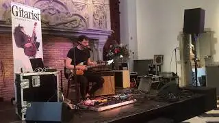 Vedran Mircetic sound workshop op de Gitaardag in Bergen op Zoom
