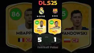 DLS 25 | 🇪🇸 Real Madrid VS Barcelona 🇪🇸 #dls25 #dreamleaguesoccer #soccer #football