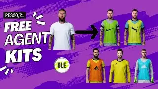FREE AGENT KITS SEASON 2023 - 2024 NEW MOD & Tutorials