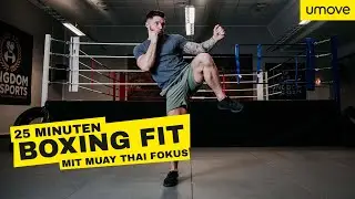 25 MINUTEN BOX WORKOUT: MUAY THAI MIT JAIME  | Muay Thai Grundlagen lernen | umove