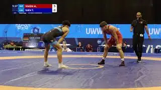 FS 74KG Repechage 2 | Manuel Wagin (Ger) Vs Tao Shen (Chn) | U23 World Championship 2025