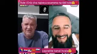 Role i Eniz show😂 Eniz razbolio Roleta ubacio mu neke bobice u kafu i od tad nije dobro umire😂😂😂