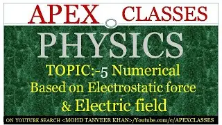 PH-12-1-5- Numerical Based on Electrostatic force & Electric field