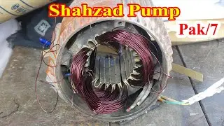 How to Rewind The Shahzad Water Pump Pak/7 Part#2