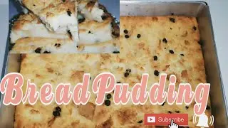 Bread pudding | Leftover bread recipe (pinoy style)