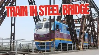 Trains in Hanoi's Steel Bridges | Vietnam&rsquo;s Iconic Railway in Stunning 4K
