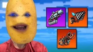 EVERYONE is using the Potato Gun! - Expedition Set review (Pixel Gun 3D)