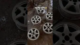 Peak Male Content 🚗💨 Santro Xing Alloy Wheel Transformation | Culik Aku Dong Song #shorts #mods
