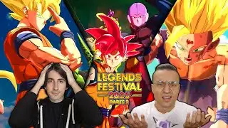[2] DELUSI? 😢 GIOSEPH e TUBE REAGISCONO alle ANIMAZIONI di HITKU e GOHAN SSJ2 | DRAGON BALL LEGENDS