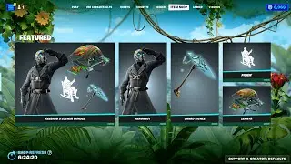 Aeronaut returns to the itemshop! Keebabb's locker bundle in Fortnite!