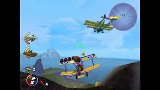 Snoopy vs. the Red Baron (PS2) - mission 5: Cripple Outpost Island (General Rank)
