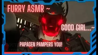 [Furry ASMR] Big Papagen Comforts and Pampers You~ (Good Girl Affirmations, Petting, Tapping [M4F])