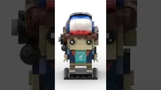 Lego 40801| Stranger Things Dustin Henderson | BrickHeadz #lego #strangerthings #shorts #satisfying
