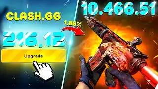 I HIT AN INSANE 1% TO 10K UPGRADER ON CLASH!!