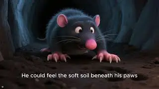 Calm ESL Bedtime Story 🌙 Quiet Mole | Easy English A1