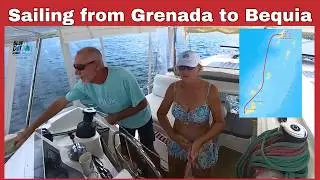 SAILING ROUTE - GRENADA - GRENADINES - BEQUIA and our ANCHOR WASHDOWN BOAT HACK!