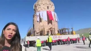 550 YILLIK ZEYNEL BEY TÜRBESİ TAŞINDI