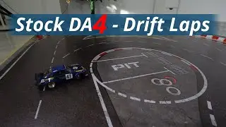 Stock Drift Art 4 (DA4) - Drift Laps (RC RWD Drifting)