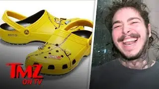 Post Malone's Crocs Are A Hit! | TMZ TV