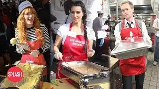 Kim Kardashian, Kylie Jenner & More Help The Homeless | Daily Celebrity News | Splash TV