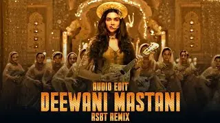 || DEEWANI MASTANI - AUDIO EDIT || REMIX BY RSBT || BASS REMIX || #beatmaker #djremix