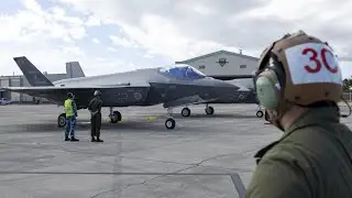 Marine Fighter Attack Squadron 314 Launches Royal Australian Air Force F-35A Lightning IIs