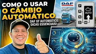 COMO TROCAR DE MARCHA DO DAF XF 2023 AUTOMÁTICO!!!