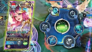 FLORYN TANK & NEW SET EMBLEM ❤️ UNLIMITED !! || Top 1 Global FLORYN Skin Collector Melody Of Light✨