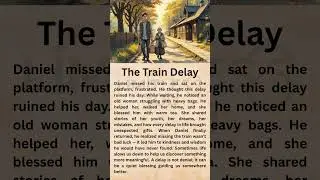 The Train Delay#shorts#motivation#easyenglisheveryday#englishlanguagelearning#learnenglish#audiobook