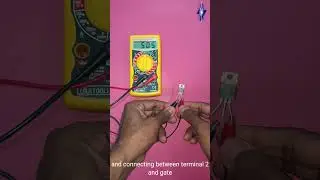 Secrets of TriacTesting Revealed#shorts#youtubeshorts#triac testing#triac testing digital multimeter