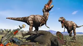 Dino Hunter Sniper Shooting Android Gameplay | Dinosaur Hunt