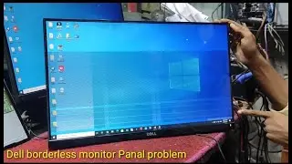 Dell borderless monitor 21.5 IPS panel repair in Bangla 2021| Created by Afjal Hossain