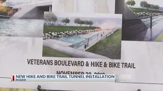 New Hike and Bike Trail in Pharr