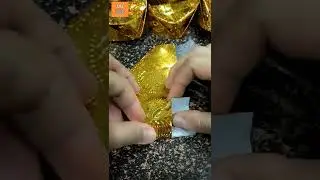 简易金元宝折法，闪闪发亮真好看