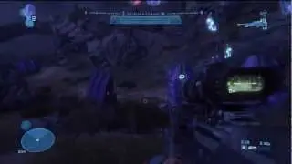 Halo Reach Beat Mission 4: Nightfall in 4 minutes!!  Legendary