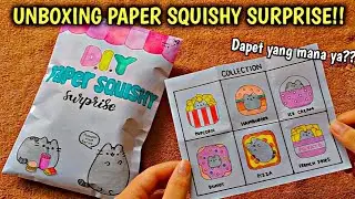 BUKA D.I.Y PAPER SQUISHY SURPRISE (Homemade) | Pusheen Series