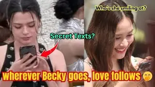 (Freenbecky) Becbec&rsquo;s SECRET TEXTS at Sirivannavari AW25?🤭📱 Who&rsquo;s She Smiling At? 💌#freenbeck 