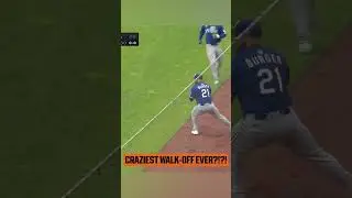 Have you EVER seen a walk-off like this?!