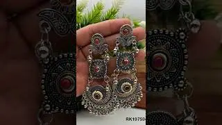 new article buti oxidised silver material