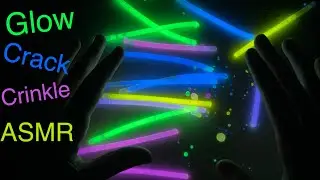 Glow Stick ASMR | Cracking, Crinkling & Visual Triggers With Minimal Whispers🌟