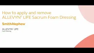 Application of the ALLEVYN LIFE Sacrum Dressing