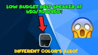 Low Budget Best Speaker At 650/700/850₹