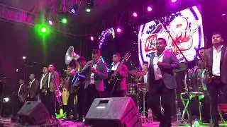 popurri con acordeon banda cerro grande en vivo