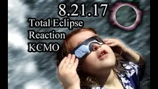 Solar Eclipse Reaction - Kansas City, Missouri