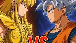 Shaka de la vierge(en armure divine dor&eacute;) vs Goku ultra instinct.qui domine?