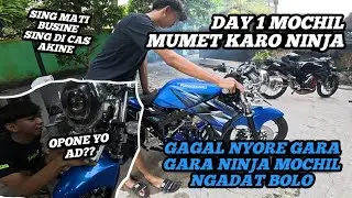 DAY 1 MOCHIL MUMET KARO NINJANE‼️SILATURIDING KULONPROGO‼️GAGAL NYORE MERGO MOTORE MOCHIL MOGOK